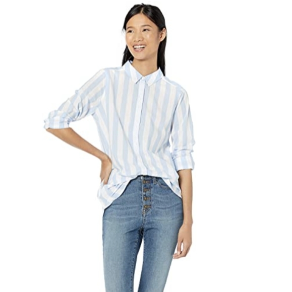 striped cotton tunic - Picture 3 of 9